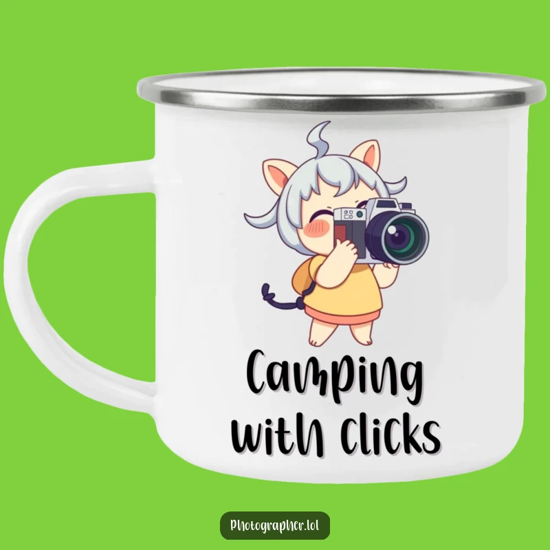 Funny Photographer Camping Mug: Capture Memories Outdoors, Durable Funny Gift