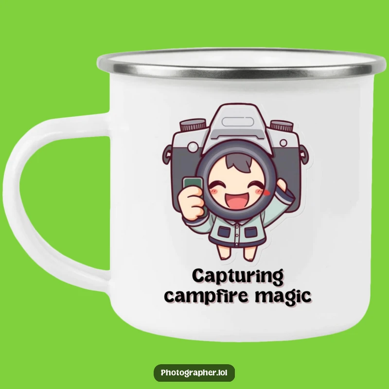 Funny Photographer's Camp Mug: Capture Adventures with Every Sip