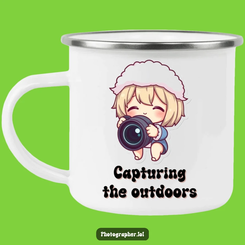 Funny Photographer Camping Mug - Gift for Outdoor Shooters