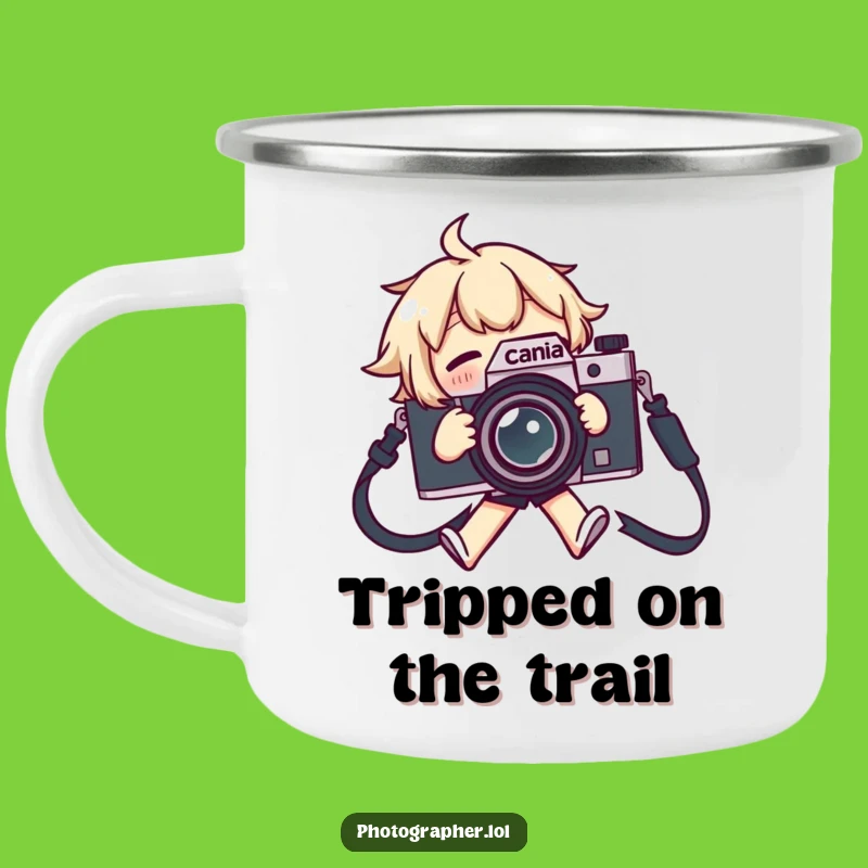 Funny Tripping Camping Mug: Adventure Mishaps, Outdoor Gift!
