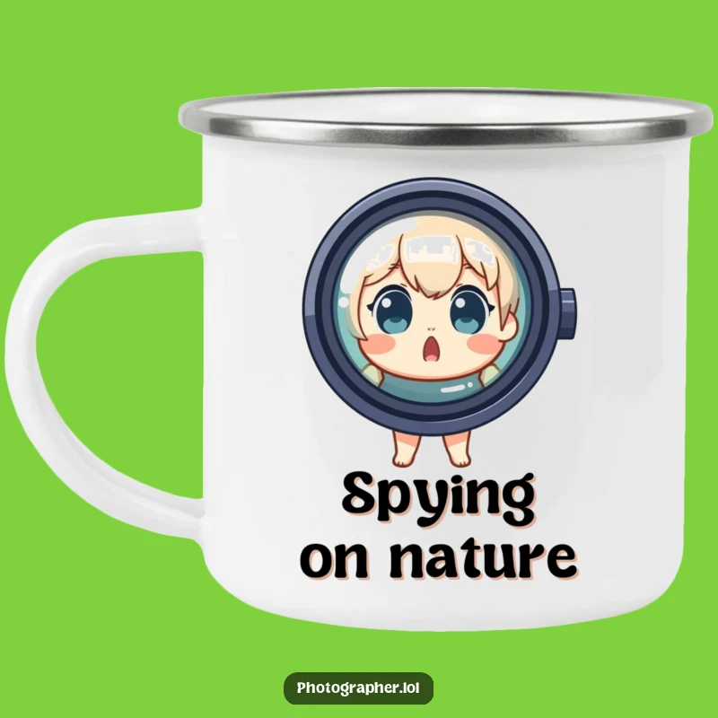 Funny Photographer Camping Mug: Outdoor Surprise Fun, Durable Funny Gift