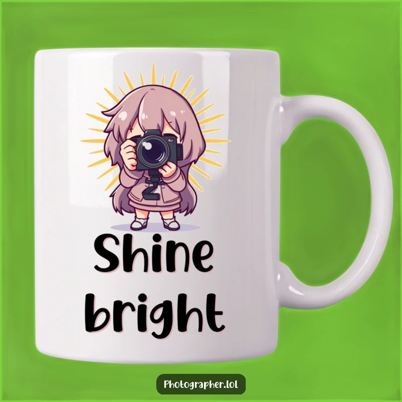 Funny Dramatic Photographer Mug: Star Power - Perfect Gift for Aspiring Stars