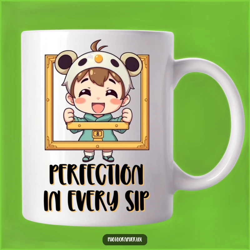 Funny Photographer's Pride Mug: Celebrate Masterpieces with a Beam