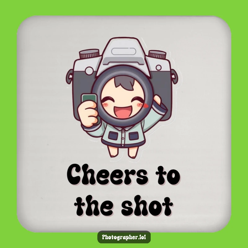 Funny Photographer Coasters: Protect Surfaces with Photographic Humor