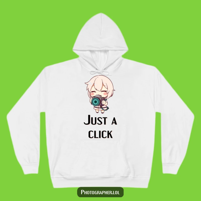 Cozy Funny Winking Photographer Hoodie: Style and Smiles Guaranteed