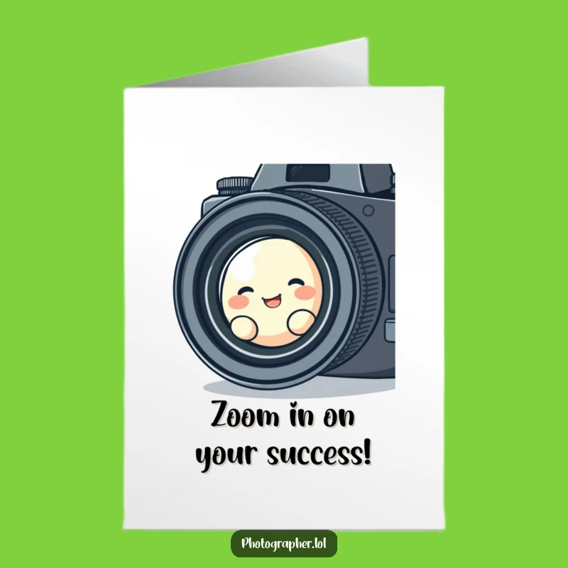 Free Printable Congrats: Blob's Funny Peek!