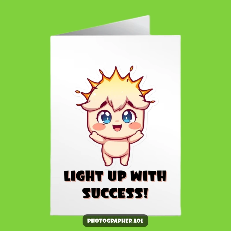 Free Printable Congrats Card: Blazing Success - Funny Downloadable Gift