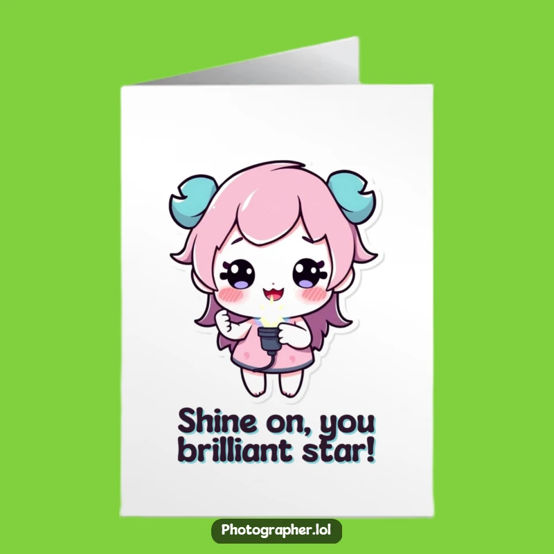 Free Printable Congrats Card: Sparkle Flash, Funny Achievement Downloadable Gift