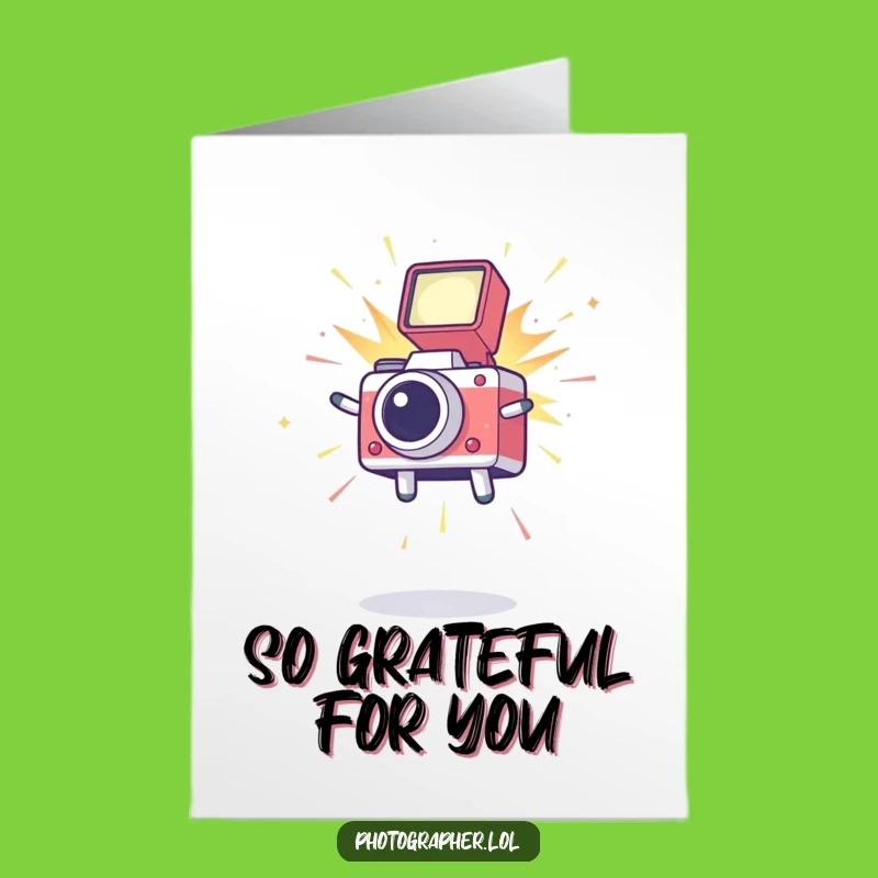 Energetic Free Printable Thank You Card: Icon's Leap & Flash!