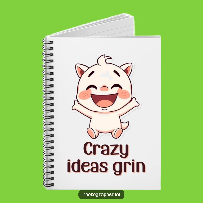 Funny Notebook: Silly Pose Grin, Perfect Gift for Joyful Notes