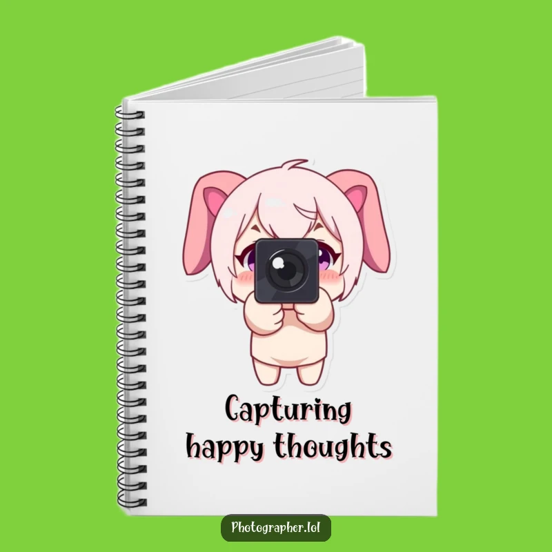 Funny Photographer Notebook: Big Smile Journal, Happy Capture Gift