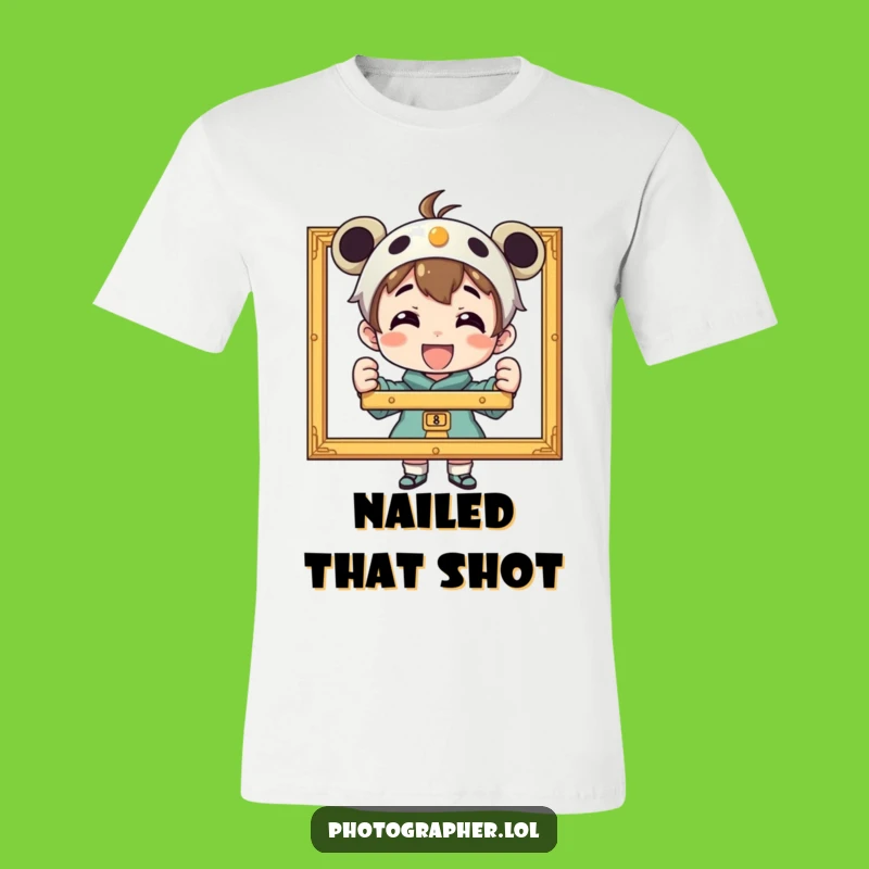 Funny Proud Photographer T-Shirt: Show Off Your Perfect Shot